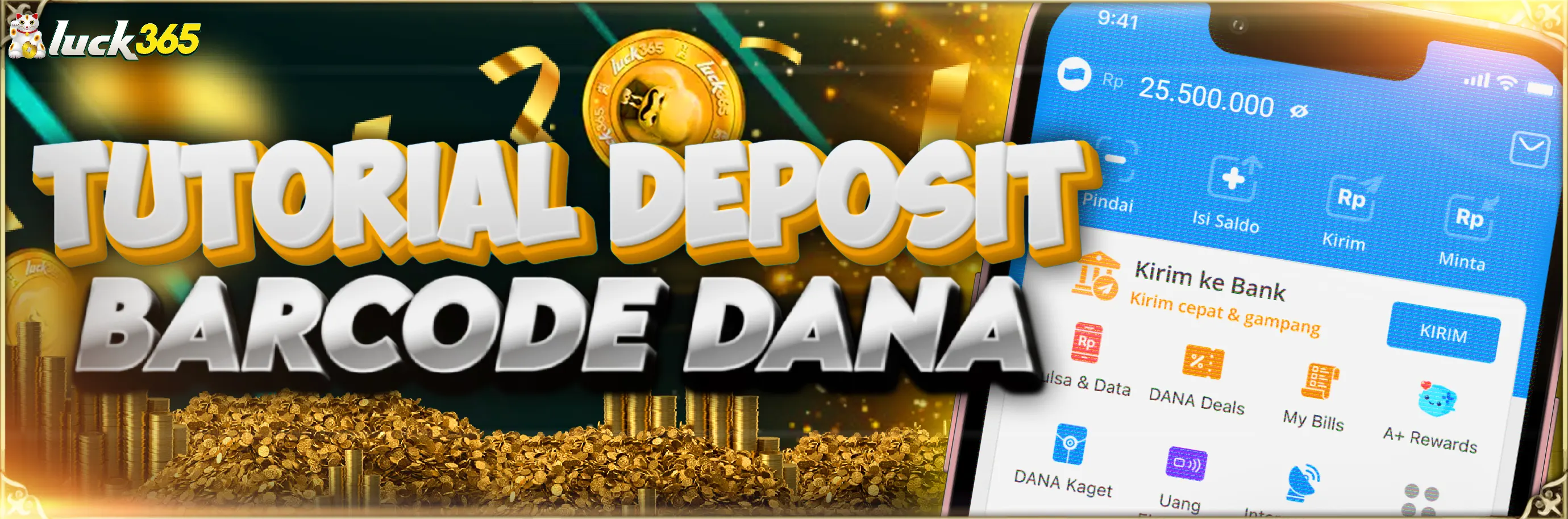 TUTORIAL DEPOSIT DANA VIA QRCODE