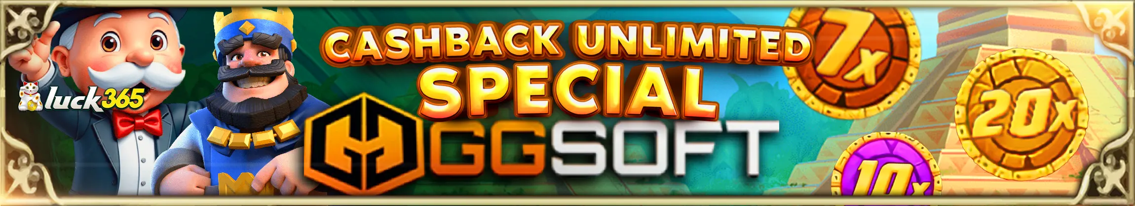 CASHBACK UNLIMITED SPESIAL GG SOFT