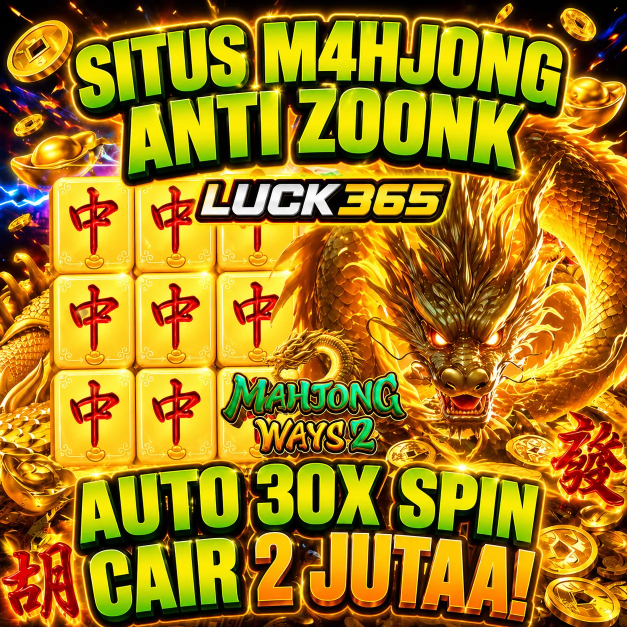 LUCK365 - Situs Scatter Mahjong Ways top 1 Resmi di Indonesia