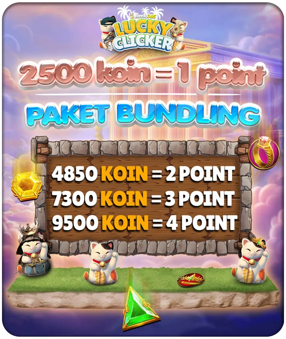 Peluncuran MINI-GAMES LUCKYCLICKER LUCK365